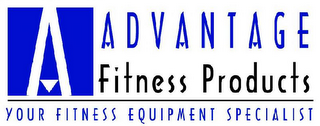 A ADVANTAGE FITNESS PRODUCTS YOUR FITNESS EQUIPMENT SPECIALIST logo