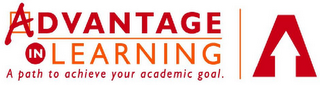 A ADVANTAGE IN LEARNING A PATH TO ACHIEVE YOUR ACADEMIC GOAL. logo