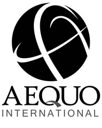 A AEQUO INTERNATIONAL logo