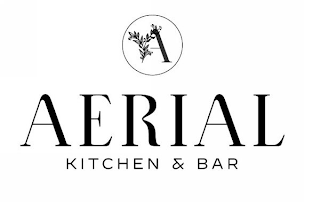A AERIAL KITCHEN & BAR logo