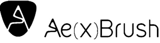 A AE(X)BRUSH logo