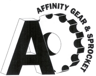 A AFFINITY GEAR & SPROCKET logo