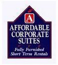 A AFFORDABLE CORPORATE SUITES FULLY FURNISHED SHORT TERM RENTALS logo