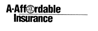 A-AFFORDABLE INSURANCE logo