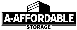 A-AFFORDABLE STORAGE logo