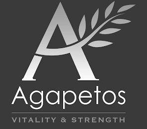 A AGAPETOS VITALITY & STRENGTH logo