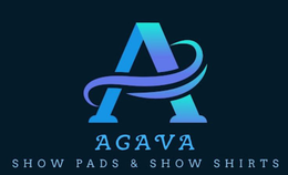 A AGAVA SHOW PADS & SHOW SHIRTS logo