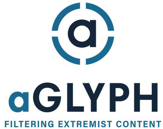 A AGLYPH FILTERING EXTREMIST CONTENT logo