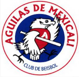 A AGUILAS DE MEXICALI CLUB DE BEISBOL logo