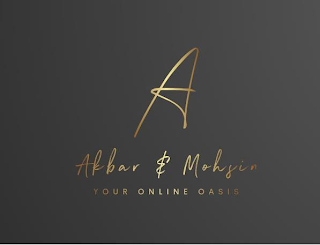 A AKBAR & MOHSIN YOUR ONLINE OASIS logo
