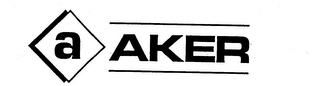 A AKER logo