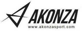 A AKONZA WWW.AKONZASPORT.COM logo