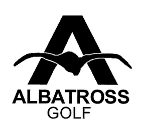 A ALBATROSS GOLF logo