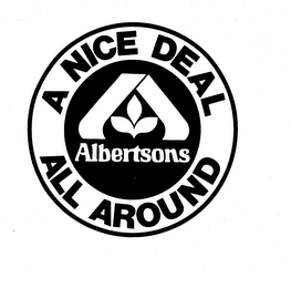 A ALBERTSONS A NICE DEAL ALL AROUND logo