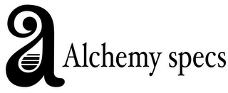 A ALCHEMY SPECS logo