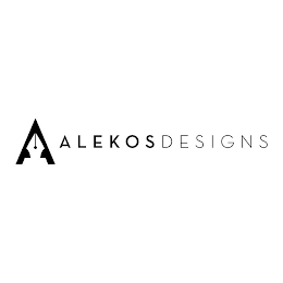 A ALEKOS DESIGNS logo