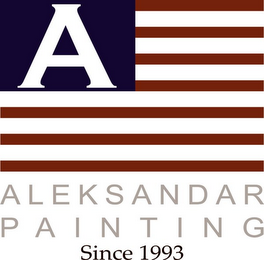 A ALEKSANDAR PAINTING SINCE 1993 logo