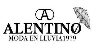 A ALENTINO MODA EN LLUVIA 1979 logo