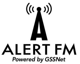 A ALERT FM POWERED BY GSSNET logo