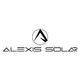A ALEXIS SOLAR logo