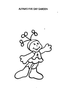 A ALFINA'S FIVE DAY GARDEN logo