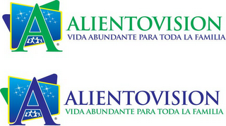 A ALIENTOVISION VIDA ABUNDANTE PARA TODA LAFAMILIA logo