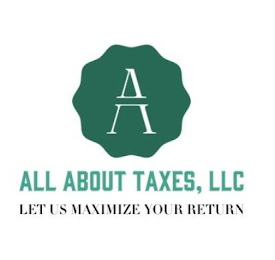 A ALL ABOUT TAXES, LLC LET US MAXIMIZE YOUR RETURN logo