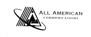 A ALL AMERICAN COMMUNICATIONS logo