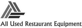 A ALL USED RESTAURANT EQUIPMENT logo