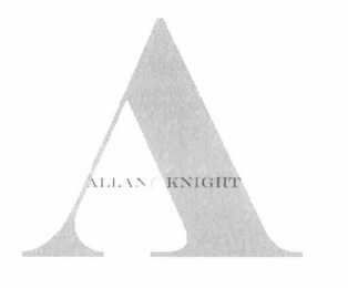 A ALLAN KNIGHT logo