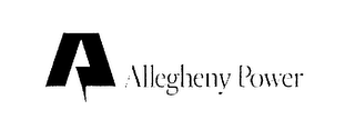 A ALLEGHENY POWER logo