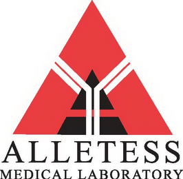 A ALLETESS MEDICAL LABORATORY logo
