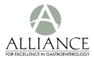 A ALLIANCE FOR EXCELLENCE IN GASTROENTEROLOGY logo