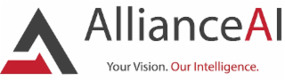 A ALLIANCEAI YOUR VISION. OUR INTELLIGENCE. logo