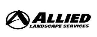 A ALLIED LANDSCAPE SERVICES logo