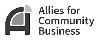 A ALLIES FOR COMMUNITY BUSINESS logo