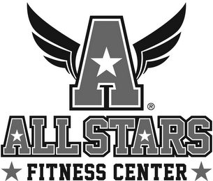 A ALLSTARS FITNESS CENTER logo