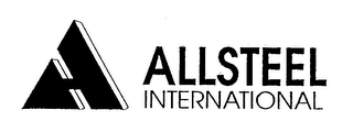 A ALLSTEEL INTERNATIONAL logo