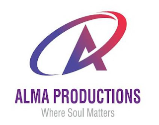 A ALMA PRODUCTIONS - WHERE SOUL MATTERS logo