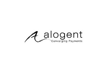 A ALOGENT CONVERGING PAYMENTS