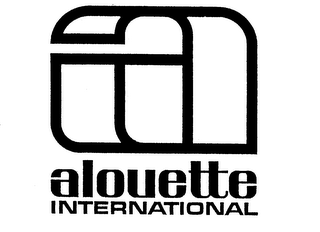 A ALOUETTE INTERNATIONAL logo