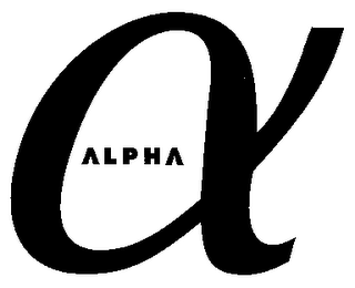 A ALPHA logo