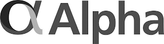 A ALPHA logo