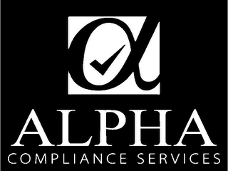 A ALPHA COMPLIANCE SERVICES logo