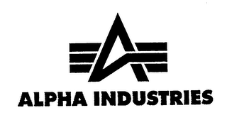 A ALPHA INDUSTRIES logo