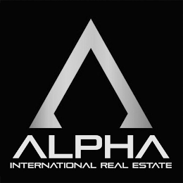 A ALPHA INTERNATIONAL REAL ESTATE logo