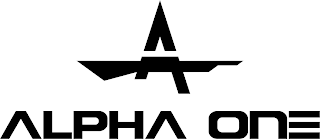 A ALPHA ONE logo