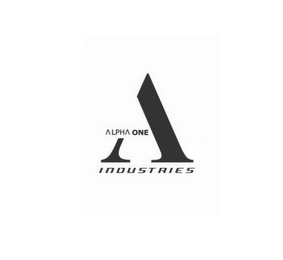 A ALPHA ONE INDUSTRIES logo