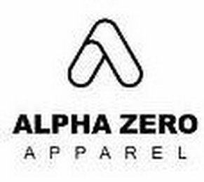 A ALPHA ZERO APPAREL logo