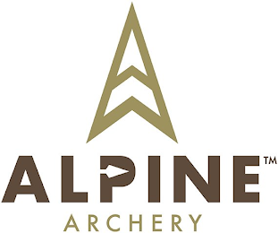 A ALPINE ARCHERY logo